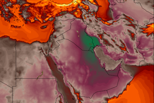 Hai địa điểm ở Trung Đông phải hứng chịu nhiệt độ cao kỷ lục