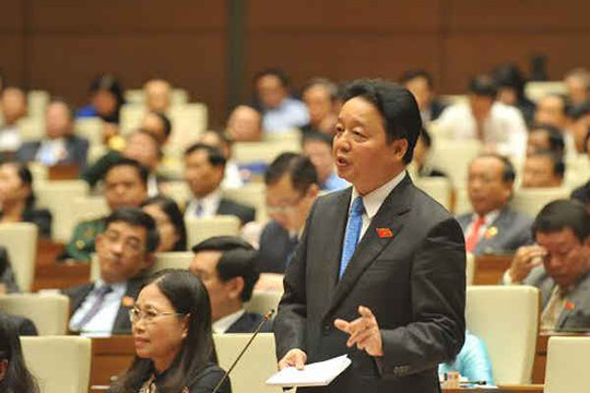 Bộ trưởng Trần Hồng Hà: Sẽ đề nghị nâng tiêu chuẩn môi trường Việt Nam ngang tầm các nước tiên tiến