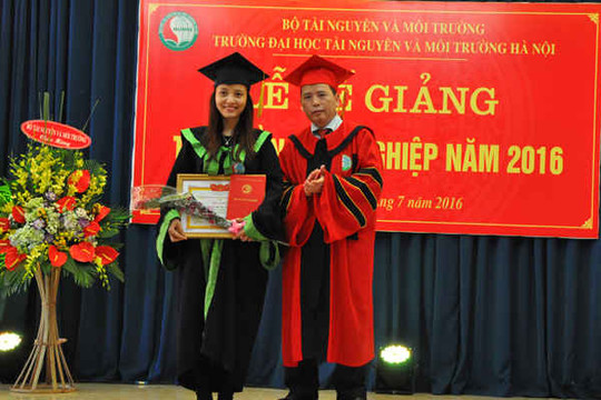Đại học TN&MT Hà Nội được đào tạo Thạc sĩ Khí tượng và Khí hậu học