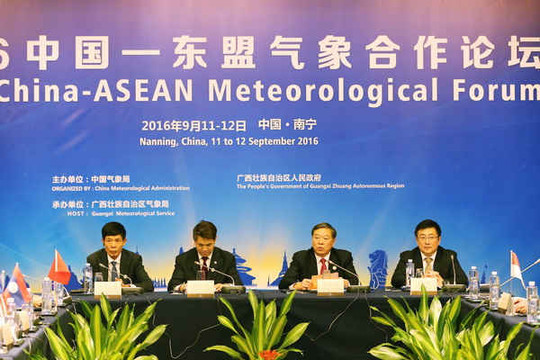 Đẩy mạnh hợp tác ASEAN - Trung Quốc về khí tượng thủy văn