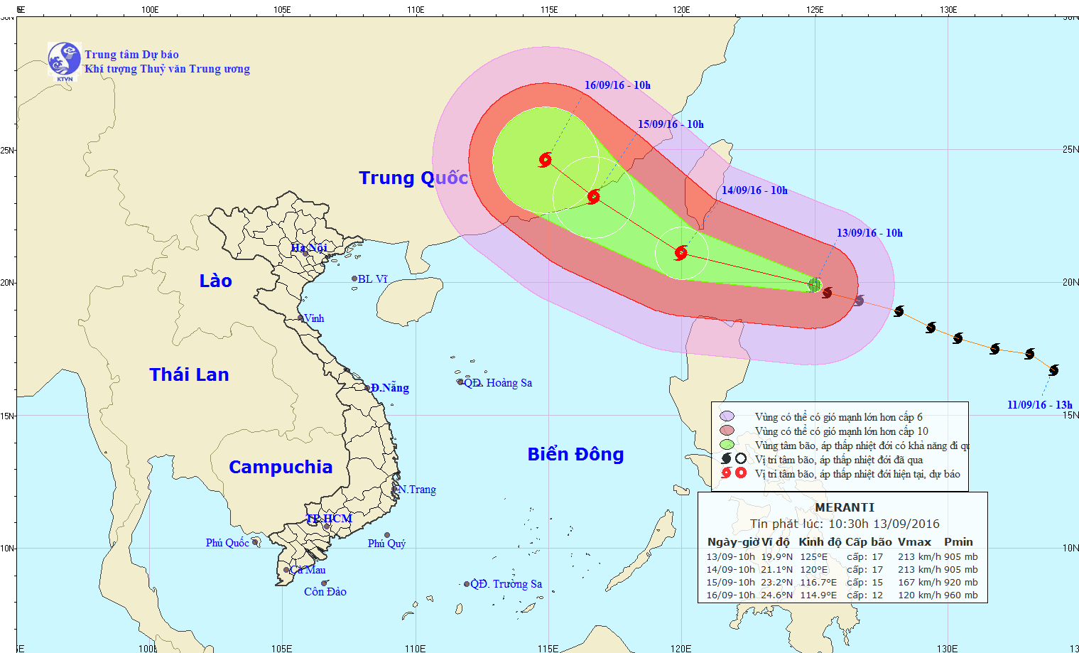 Xuất hiện siêu bão gần biển Đông