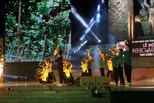 Khai mạc Lễ hội Nho và Vang Ninh Thuận 2016