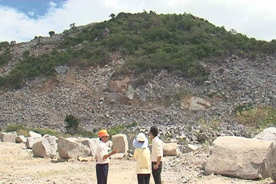 Khánh Hòa: 3 khu vực không đấu giá quyền khai thác khoáng sản