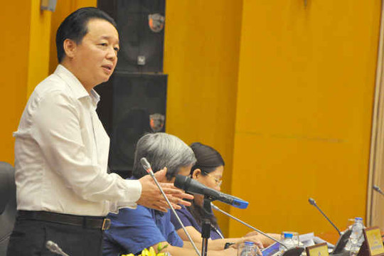 Bộ trưởng Trần Hồng Hà: Chủ động, tăng tốc hoàn thành nhiệm vụ năm 2016