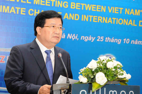 Phó Thủ tướng Trịnh Đình Dũng: Việt Nam luôn sẵn sàng cùng các đối tác phát triển chia sẻ thông tin về BĐKH