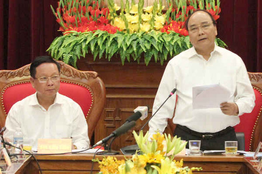 Thủ tướng Nguyễn Xuân Phúc: Hòa Bình cần tạo bước đột phá về KT-XH