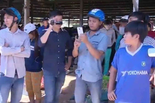 Ninh Thuận: Yêu cầu làm rõ vụ Phóng viên VTV bị cản trở tác nghiệp
