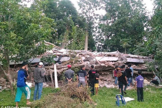 Chưa có tin về người Việt Nam bị ảnh hưởng do động đất ở Indonesia