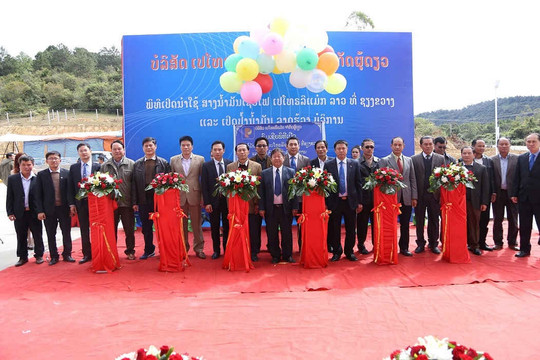 Petrolimex Lào khai trương Chi nhánh Xiêng Khoảng