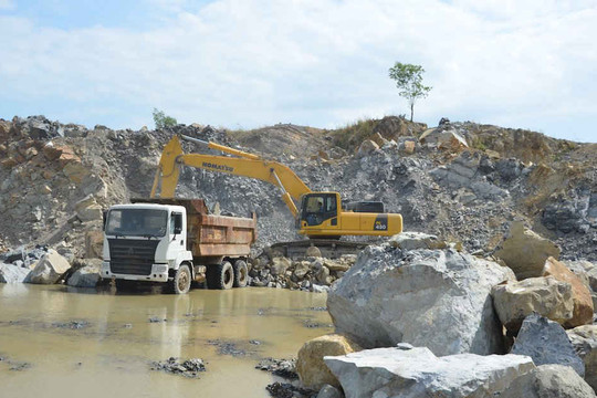 Bà Rịa – Vũng Tàu:  Quản lý các mỏ đá nằm trong vùng nhạy cảm môi trường