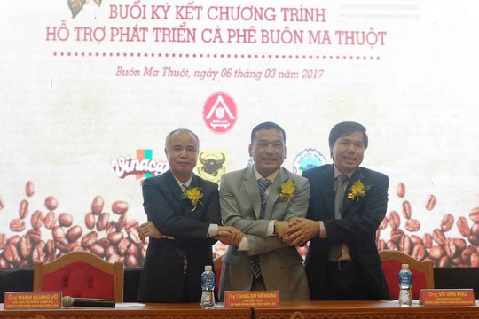 Phân bón Bình Điền và Vinacafe Biên Hòa ký thỏa thuận phát triển cà phê Buôn Ma Thuột