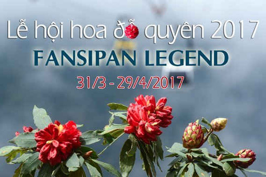 Lễ hội hoa đỗ quyên 2017 Fansipan Legend sắp bắt đầu