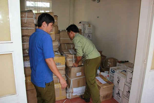 Gia Lai: Tịch thu 300 thùng mỹ phẩm không rõ nguồn gốc
