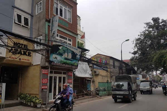 Phường Thanh Lương (Hà Nội): Một phần tuyến phố bị "nuốt trọn"