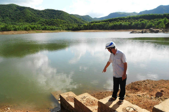 Bình Định: Hồ chứa nước xuống cấp, tiềm ẩn nguy cơ vỡ đập