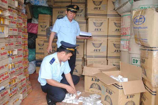 Hải quan Quảng Trị bắt giữ hơn 40.000 bao thuốc lá lậu