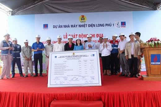 Phát động thi đua tại dự án Nhà máy Nhiệt điện Long Phú 1