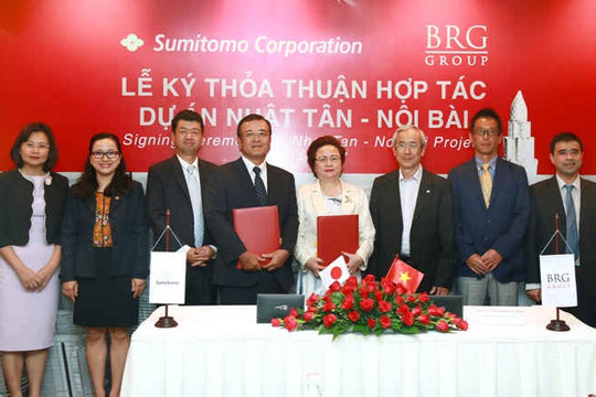 Tập đoàn BRG và Tập đoàn Sumitomo sẽ ký kết hợp tác phát triển thành phố thông minh phía Bắc Hà Nội
