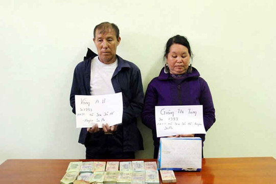 Lào Cai: Bắt hai vợ chồng tàng trữ trái phép ma túy