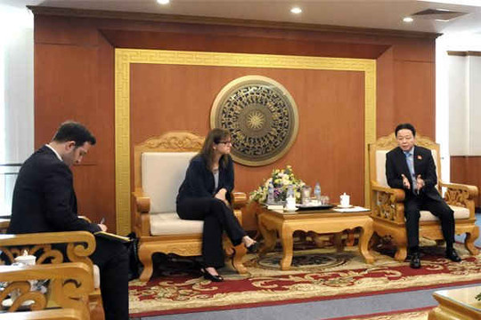 Bộ trưởng Trần Hồng Hà tiếp Đại sứ Israel tại Việt Nam