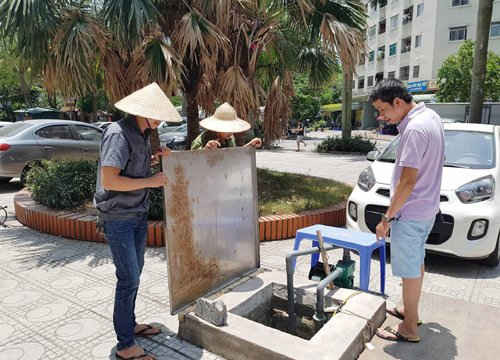 Khu đô thị bán đảo Linh Đàm: Thiếu nước sạch vì... vỡ quy hoạch