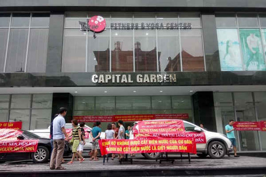 ​Capital Garden Trường Chinh: Cư dân 'dậy sóng' trước 'đòn' cắt điện, nước của Kinh Đô TCI Group