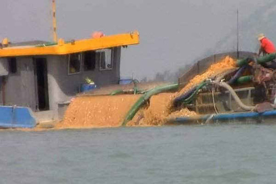 Tây Ninh: Kết luận kiểm tra về khai thác cát trong lòng hồ Dầu Tiếng