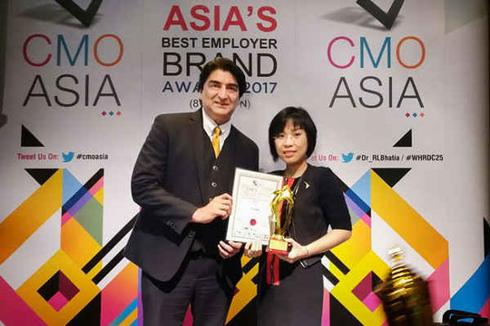TTC nhận giải thưởng quốc tế Asia Best CSR Practices Awards 2017
