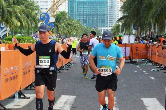 Hơn 5.000 VĐV tham gia cuộc thi Marathon Quốc tế Đà Nẵng 2017