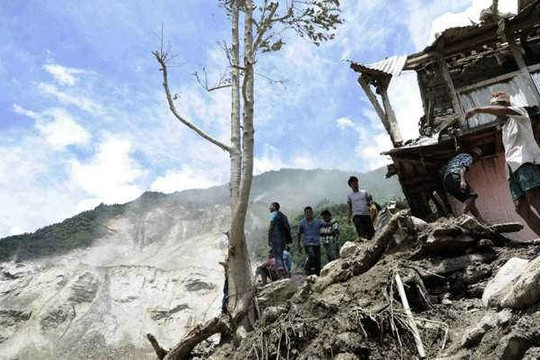 Nepal: Lũ lụt và lở đất làm chết hơn 30 người
