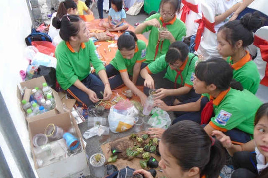 Hà Nội: Sổi nổi Ngày hội tái chế năm 2017