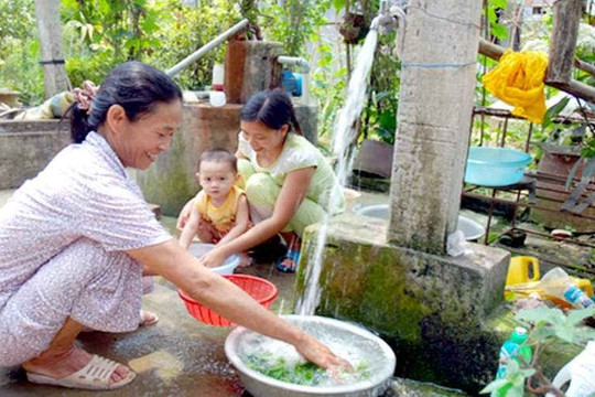 Hà Nội: "Phổ cập" nước sạch cho 245.000 người ở huyện Phú Xuyên