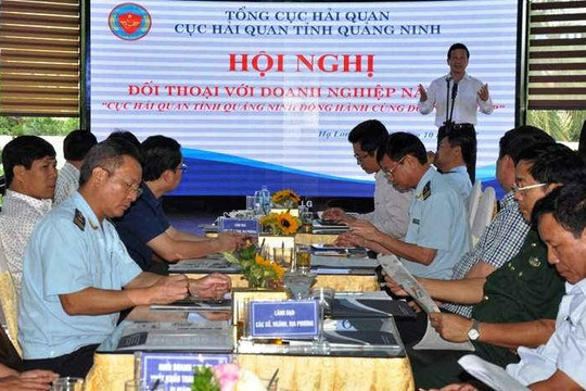 Quảng Ninh: Cục Hải quan đối thoại với doanh nghiệp năm 2017