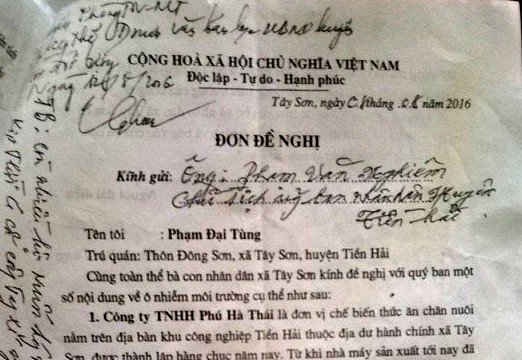 Thái Bình:  Công ty chế biến thức ăn chăn nuôi "đầy đọa"  người dân bằng mùi hôi thối