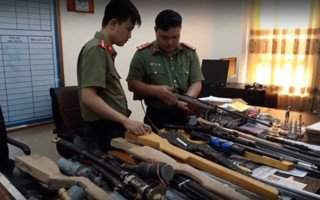 Đột kích xưởng sản xuất súng đạn tự chế lớn tại Thái Bình
