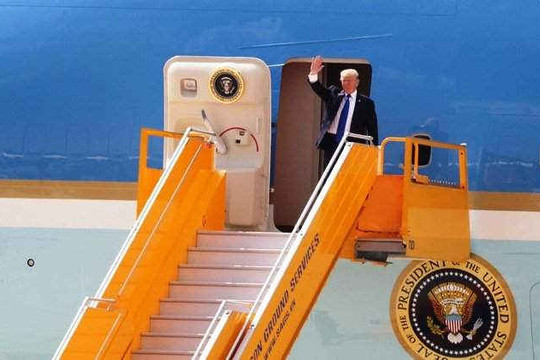 Tổng thống Hoa Kỳ Donald Trump đã đến Đà Nẵng