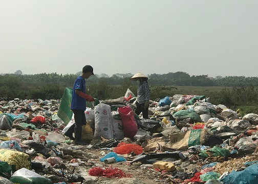 Yên Mỹ (Hưng Yên):  Bãi rác "hành" dân