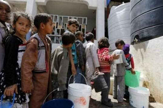 2,5 triệu người Yemen không được tiếp cận nước sạch