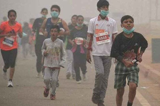 Ô nhiễm tiếp tục bao trùm thủ đô Ấn Độ