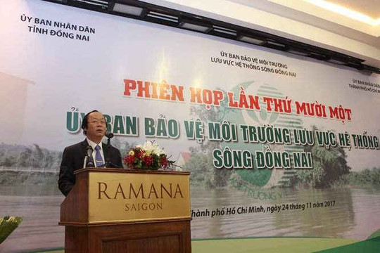 Khai mạc phiên họp thứ 11 Ủy ban BVMT lưu vực hệ thống sông Đồng Nai