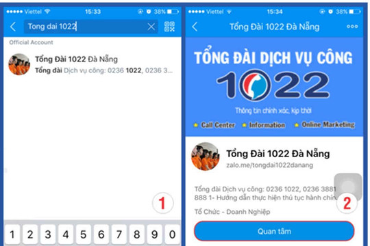 Đà Nẵng: Tiện ích tra cứu thông tin xe buýt qua tin nhắn SMS hoặc ứng dụng Zalo