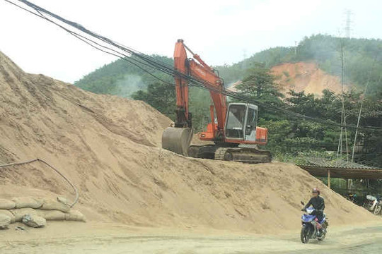 Quan Hóa (Thanh Hóa): Một xã có tới 6 bãi cát trái phép