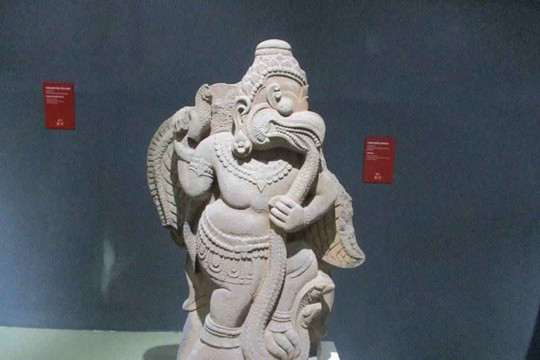 Bình Định: Cặp phù điêu chim thần Garuda được công nhận bảo vật quốc gia