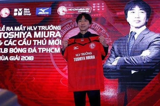 HLV Toshiya Miura chính thức dẫn dắt CLB TP.HCM và mục tiêu TOP 3  V-League