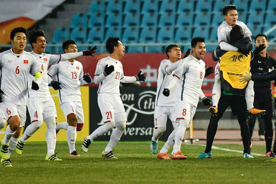 Lập kỳ tích, U23 Việt Nam vào chơi chung kết giải U23 Châu Á