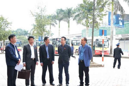 Hà Nội: Khảo sát việc đảm bảo an toàn hoạt động vận tải hành khách dịp Tết
