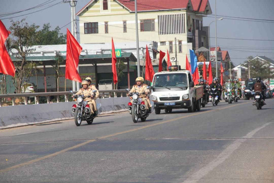 Quảng Trị: Ra quân đảm bảo an ninh trật tự, phòng chống vật liệu nổ