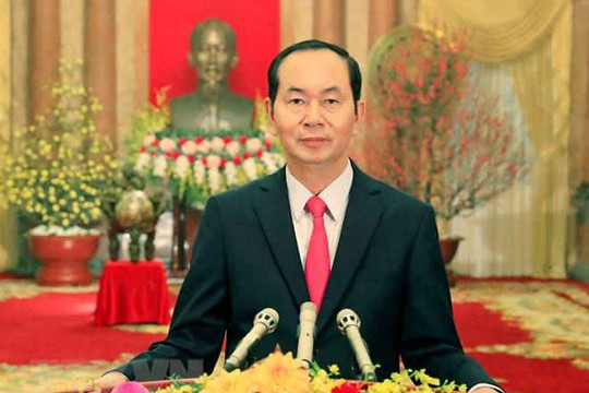 Thư chúc Tết Nguyên đán Mậu Tuất 2018 của Chủ tịch nước Trần Đại Quang