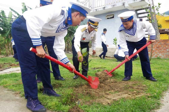 Vùng 3 Hải quân: Phát động “Tết trồng cây nhớ ơn Bác Hồ”