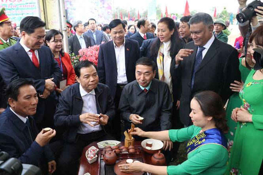 Bộ trưởng Bộ NN&PTNT Nguyễn Xuân Cường làm việc tại tỉnh Thái Nguyên